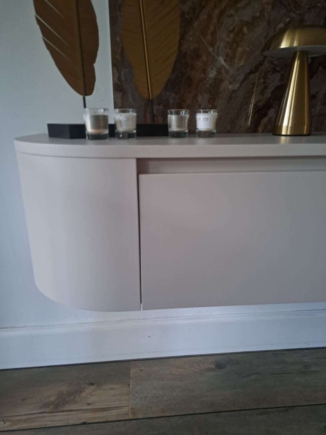 Customer photo review of Dulce Japandi Tv-meubel 280 x 32 x 28 cm - Beige