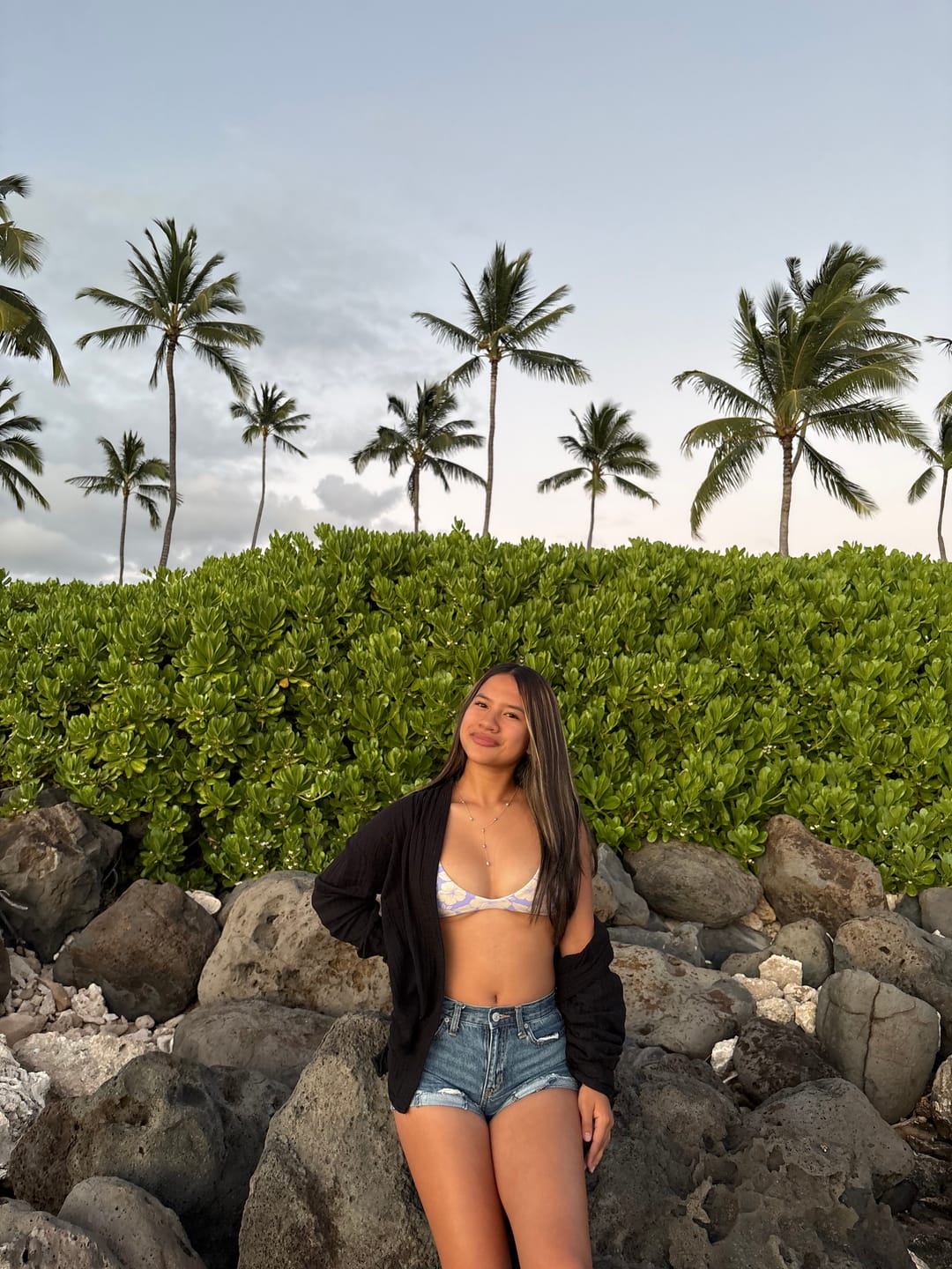 Customer photo review of Ella Top - Vintage Orchid