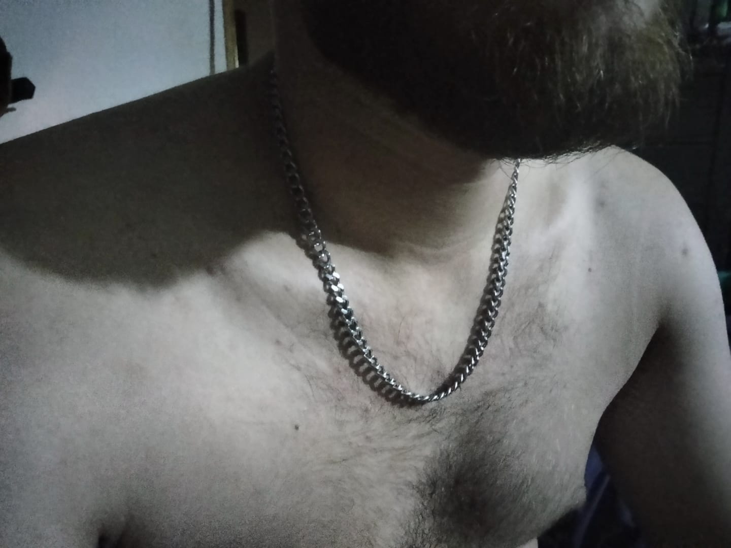 Customer photo review of Sterling Silver Promise Necklace