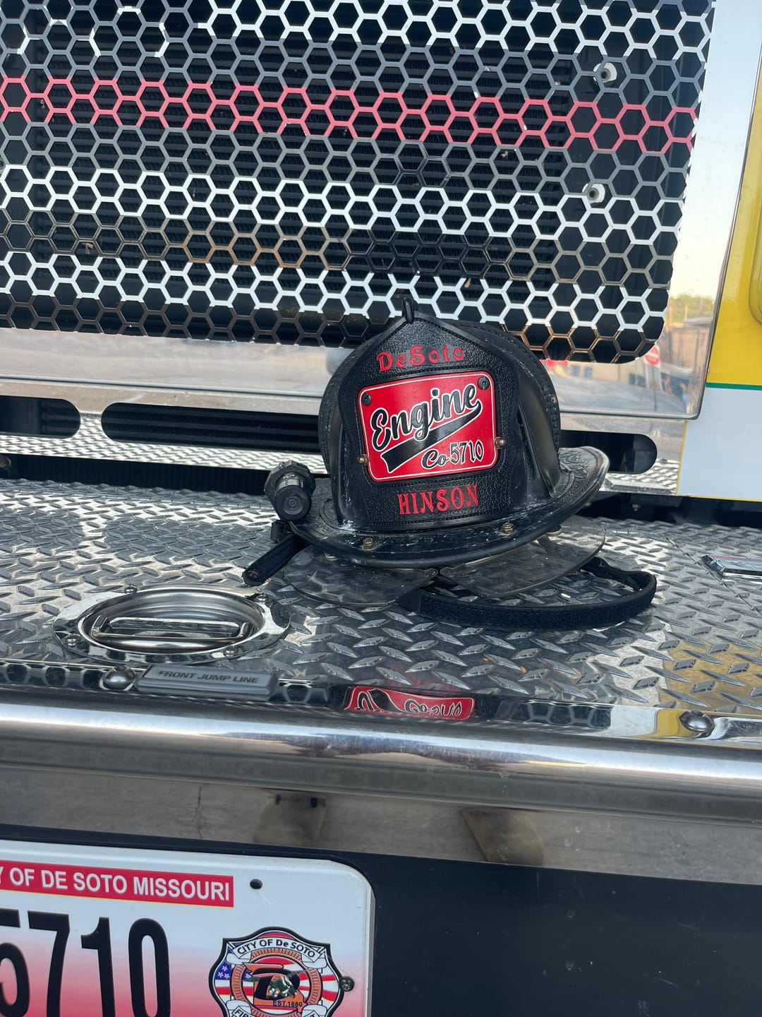 Customer photo review of Passport Firefighter Helmet Shield
