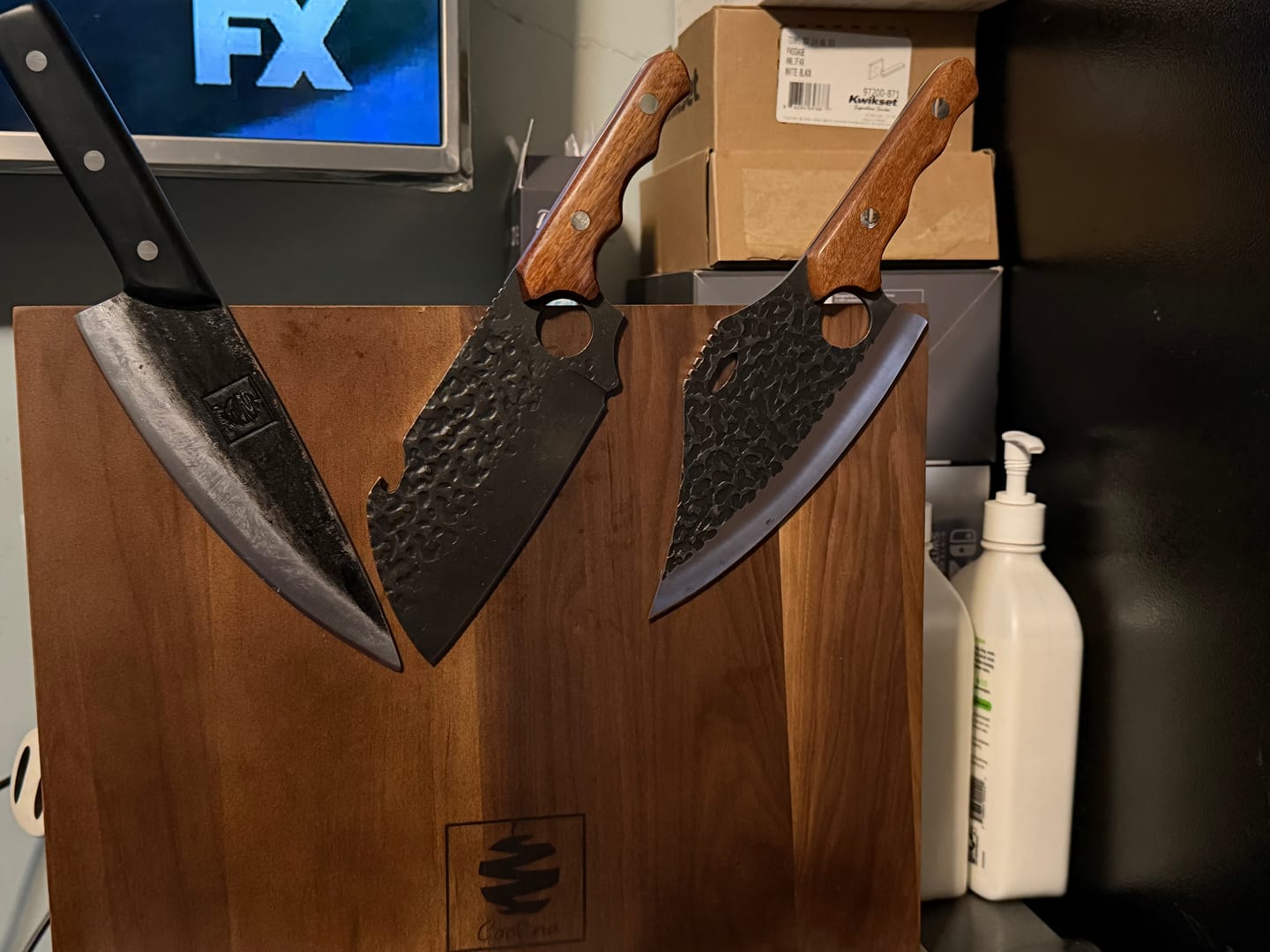 Customer photo review of Gator 7.6" Butcher Knife