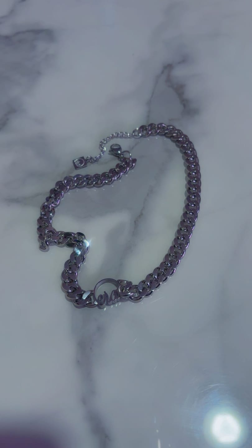 Customer photo review of Silver Era Choker