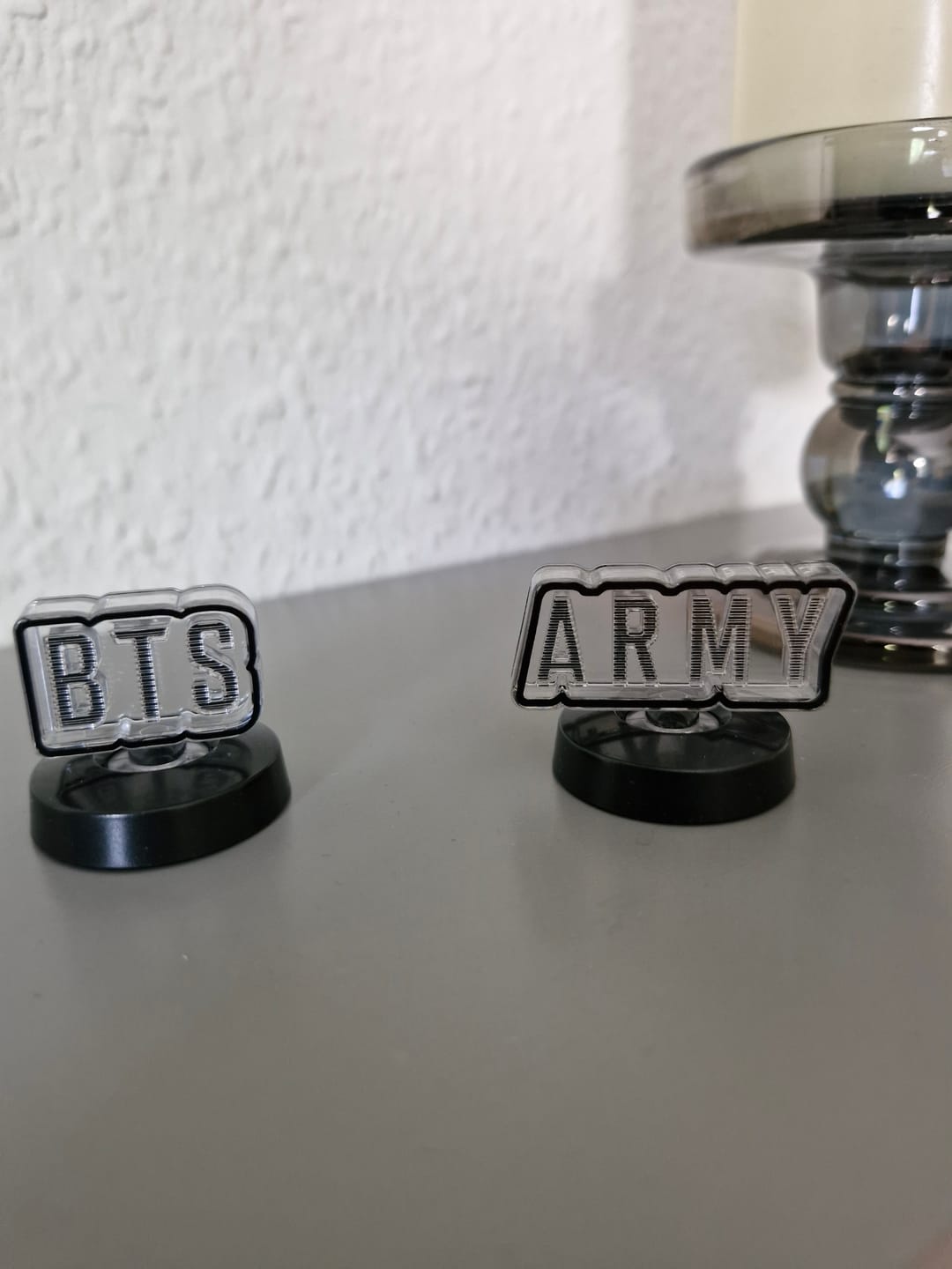 Customer photo review of BANGTAN Lightstick Parts Accessories