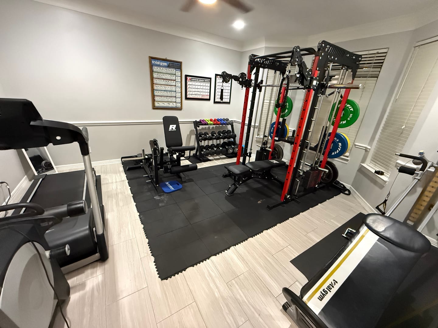 Customer photo review of RitFit 3-Tier Dumbbell Weight Rack for Home Gym