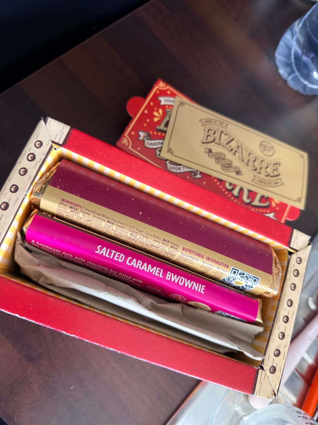 Customer photo review of Salted Caramel Switch up 'Bwownie' Bizarre Bar 145g