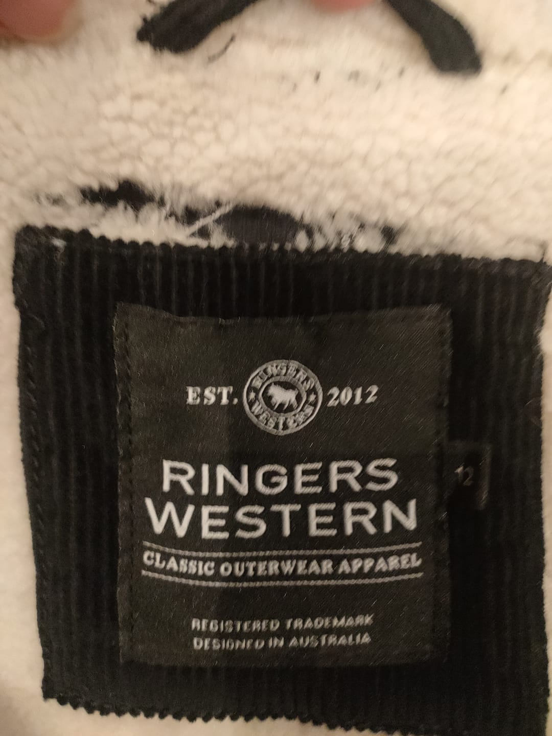 Customer photo review of Ringers Western Mayfield Womens Cord Jacket