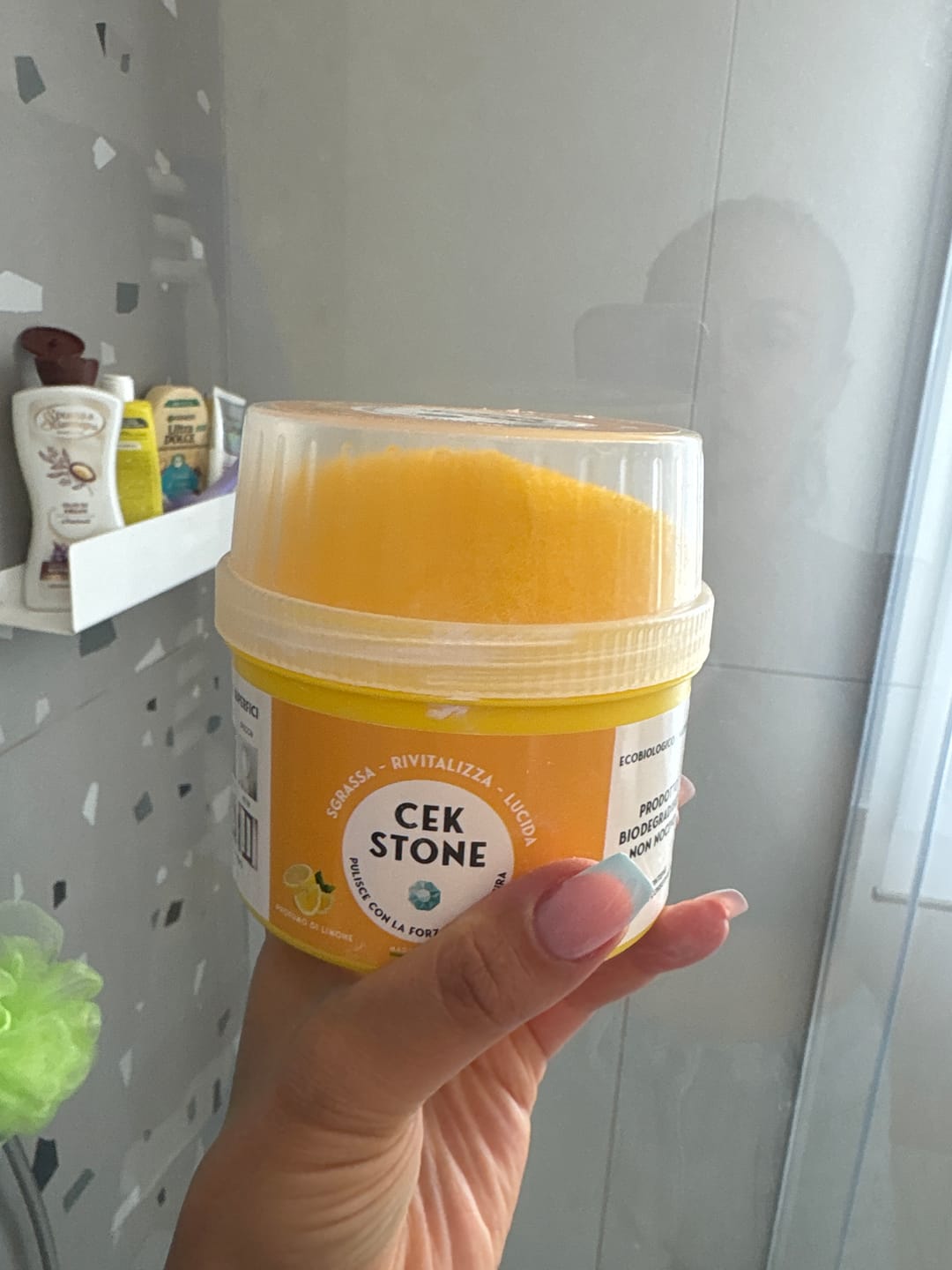 Customer photo review of CEK STONE Pasta Protettiva, Prodotto pulizia casa tutto in uno
