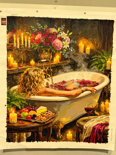 Customer photo review of Luxe Bath Sanctuary (80 Colors)