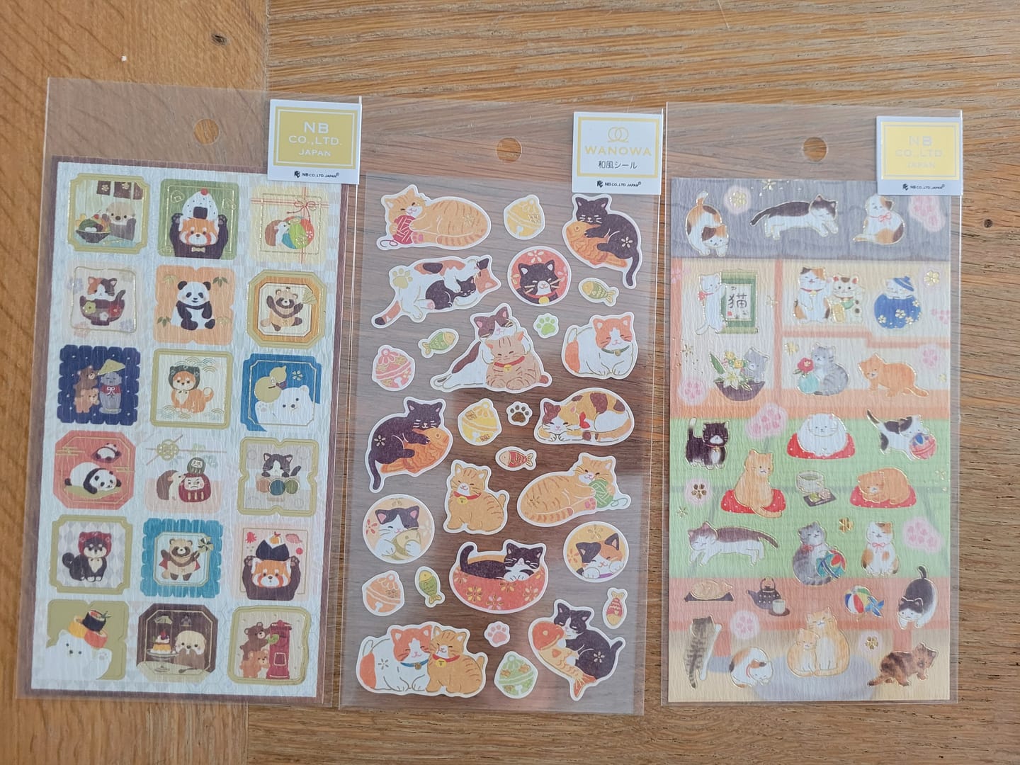 Customer photo review of Japanse Stickers - Kattenliefhebbers