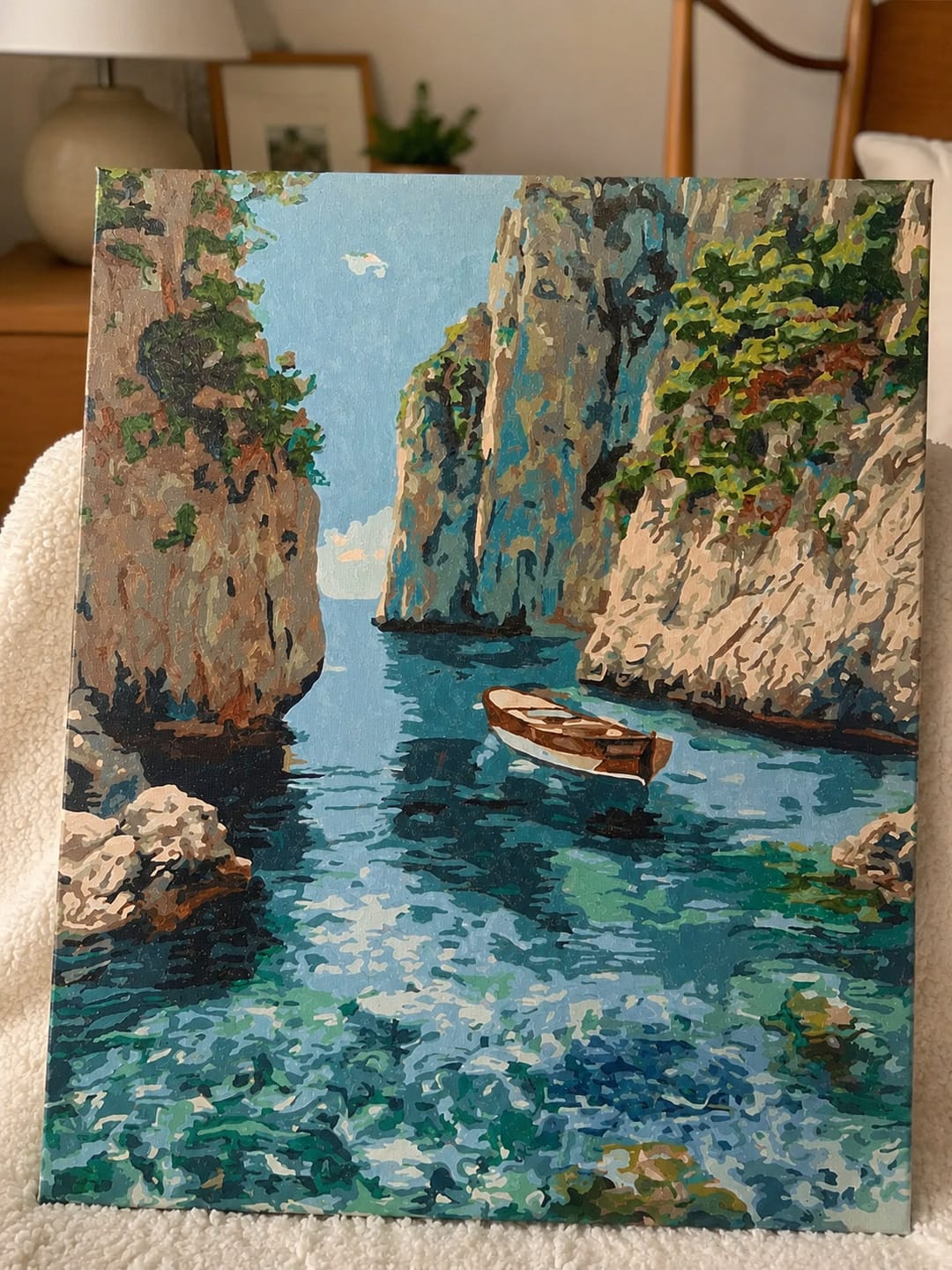 Customer photo review of Crique Bleue Paisible
