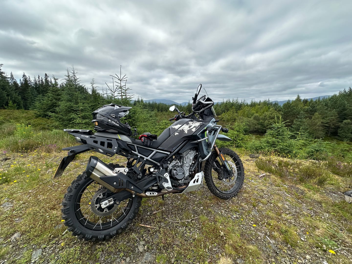 Customer photo review of CF450MT (Ibex 450) Luggage Rack
