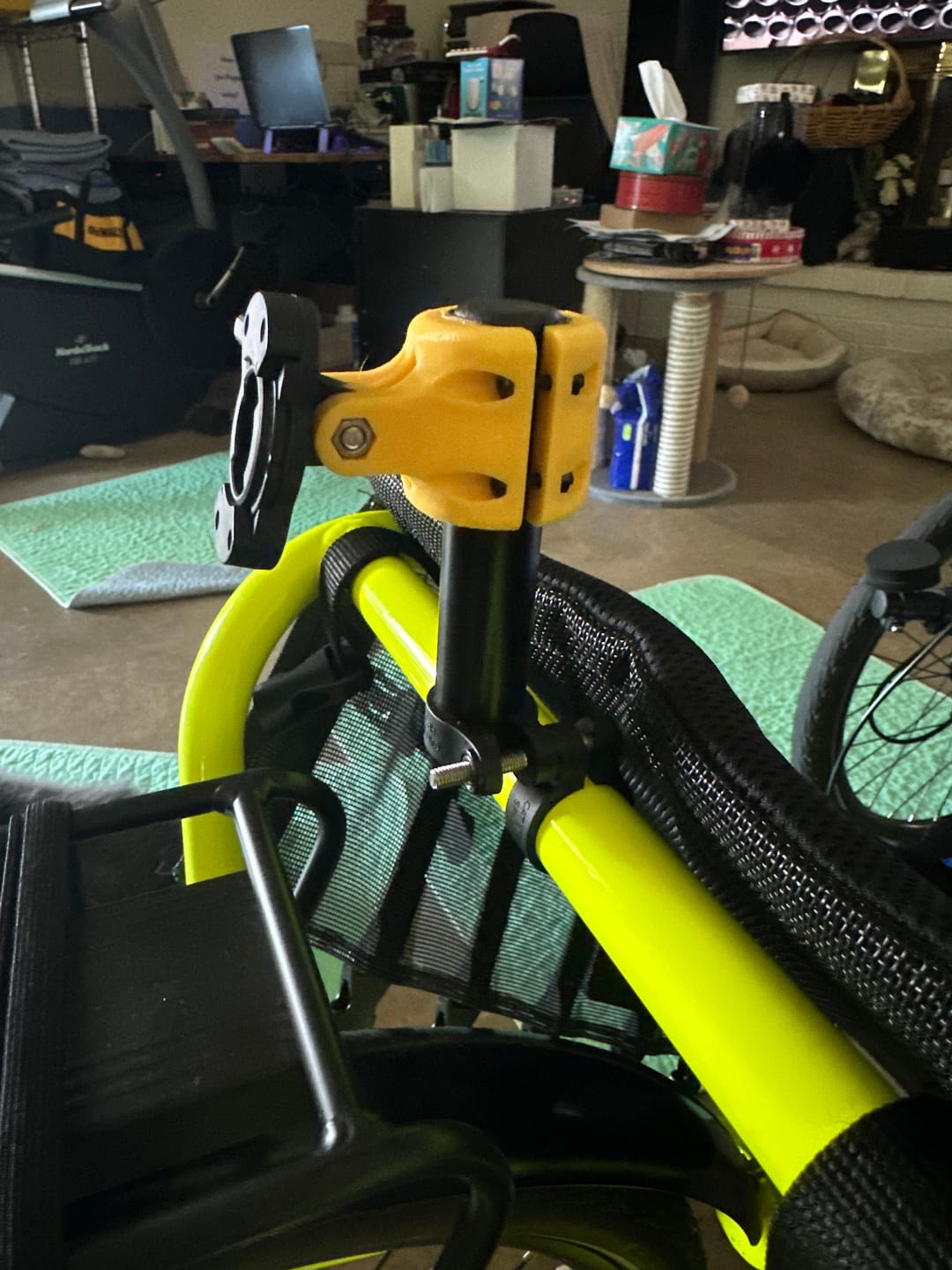 Customer photo review of Vertical Rear Light Mount