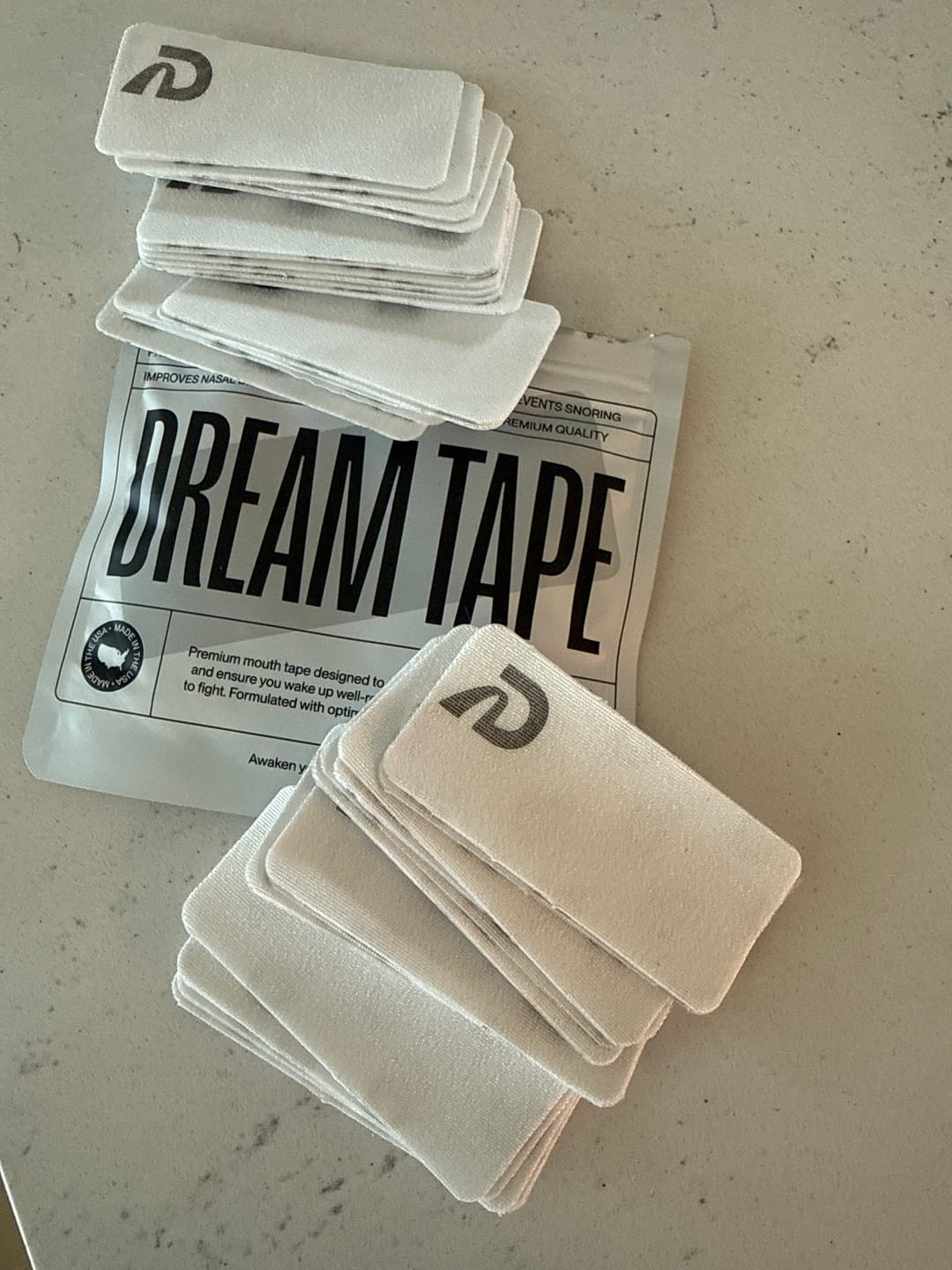 Customer photo review of Dream Mouth Tape