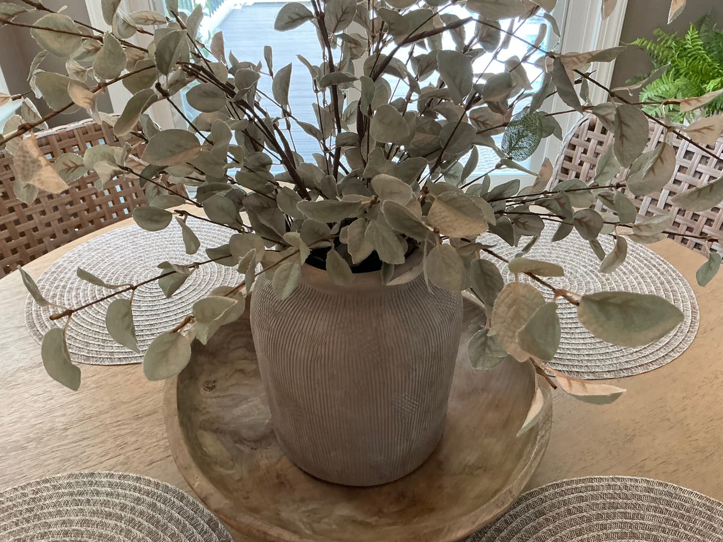 Customer photo review of Light Green Eucalyptus Stem
