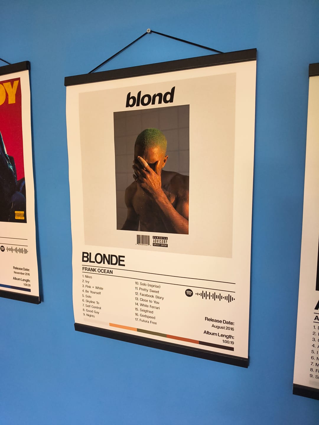 Customer photo review of Custom Album Posters - Request your own album