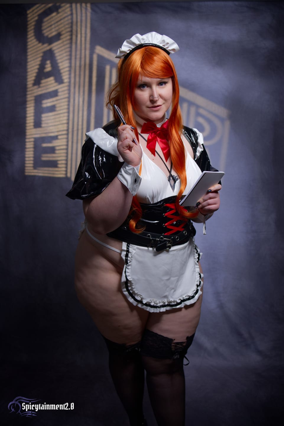 Customer photo review of Cute maid outfit KO63（8--Piece Set）
