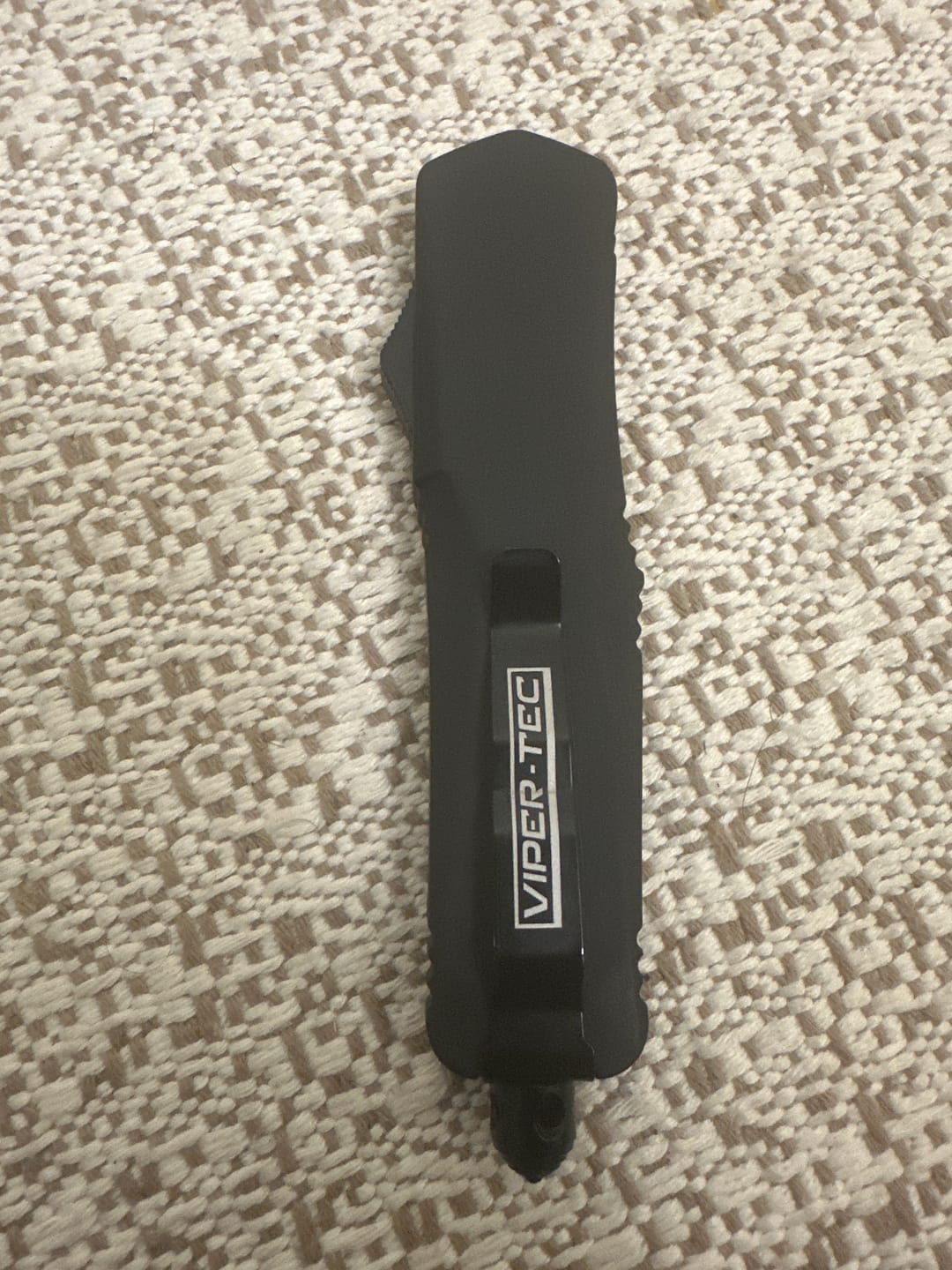 Customer photo review of Black Ghost OTF Knife (Multiple Blade Styles Available)