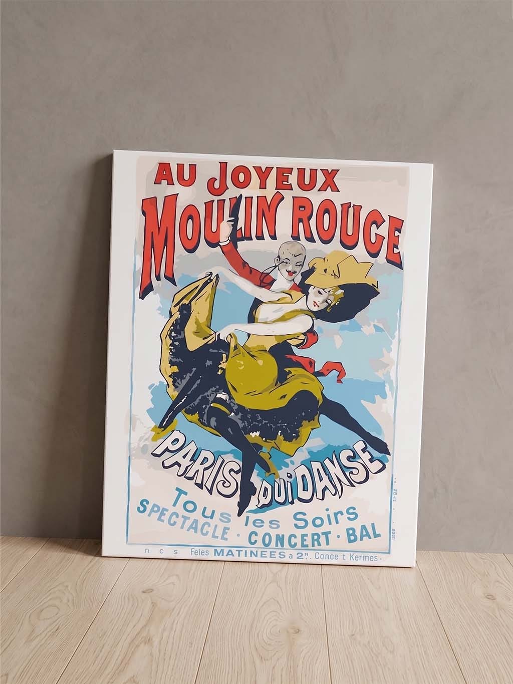 Customer photo review of Affiche Moulin Rouge -  Paris Qui Danse