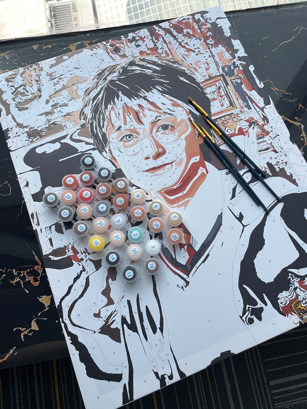 Customer photo review of Portrait de Harry Potter