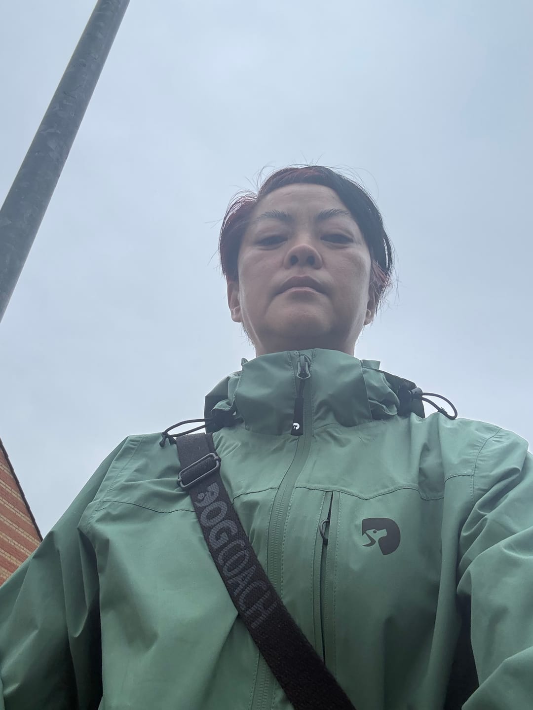 Customer photo review of FeelFree Ultralight Rain Jacket I Forest I Tootsie