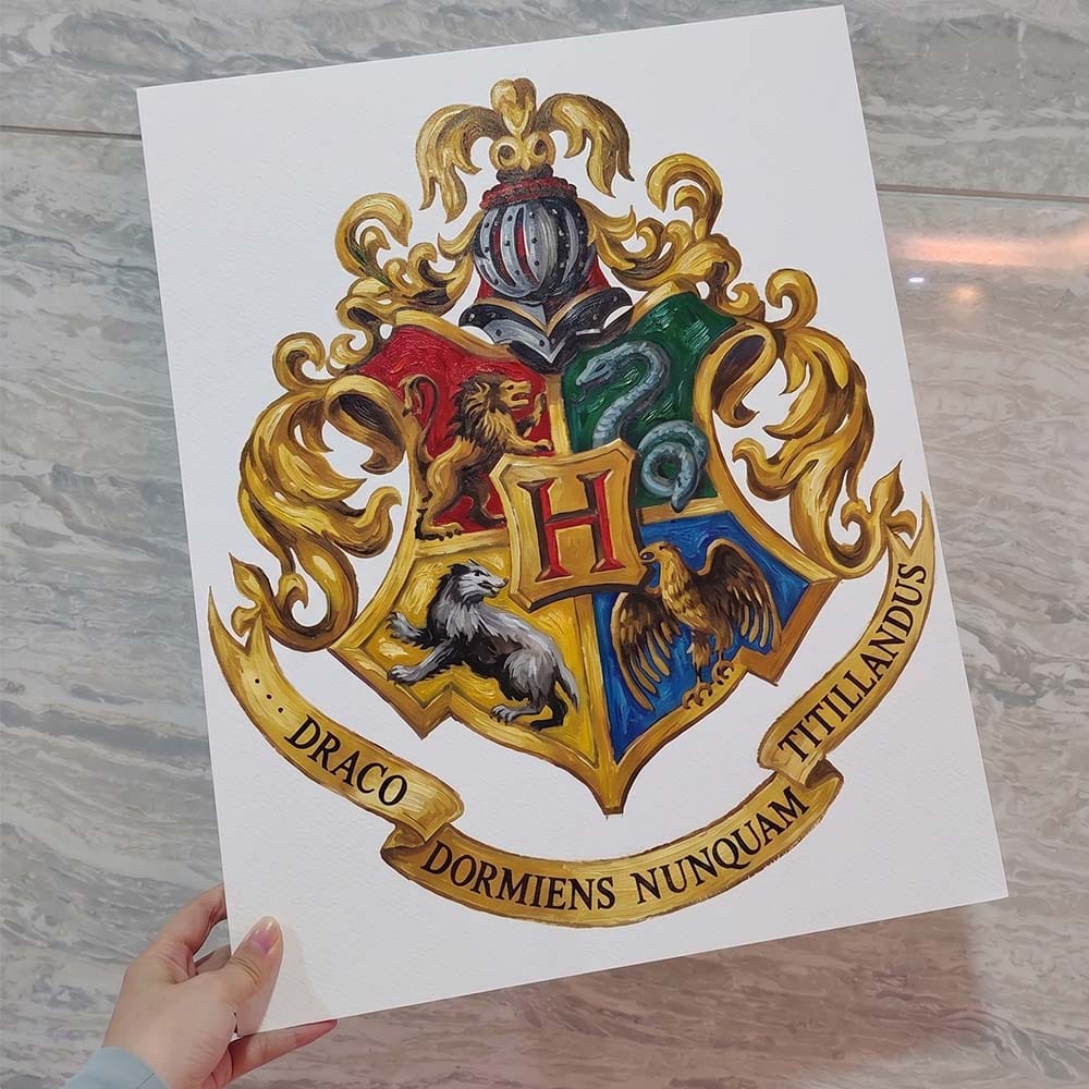 Customer photo review of Harry Potter - Blason de Poudlard