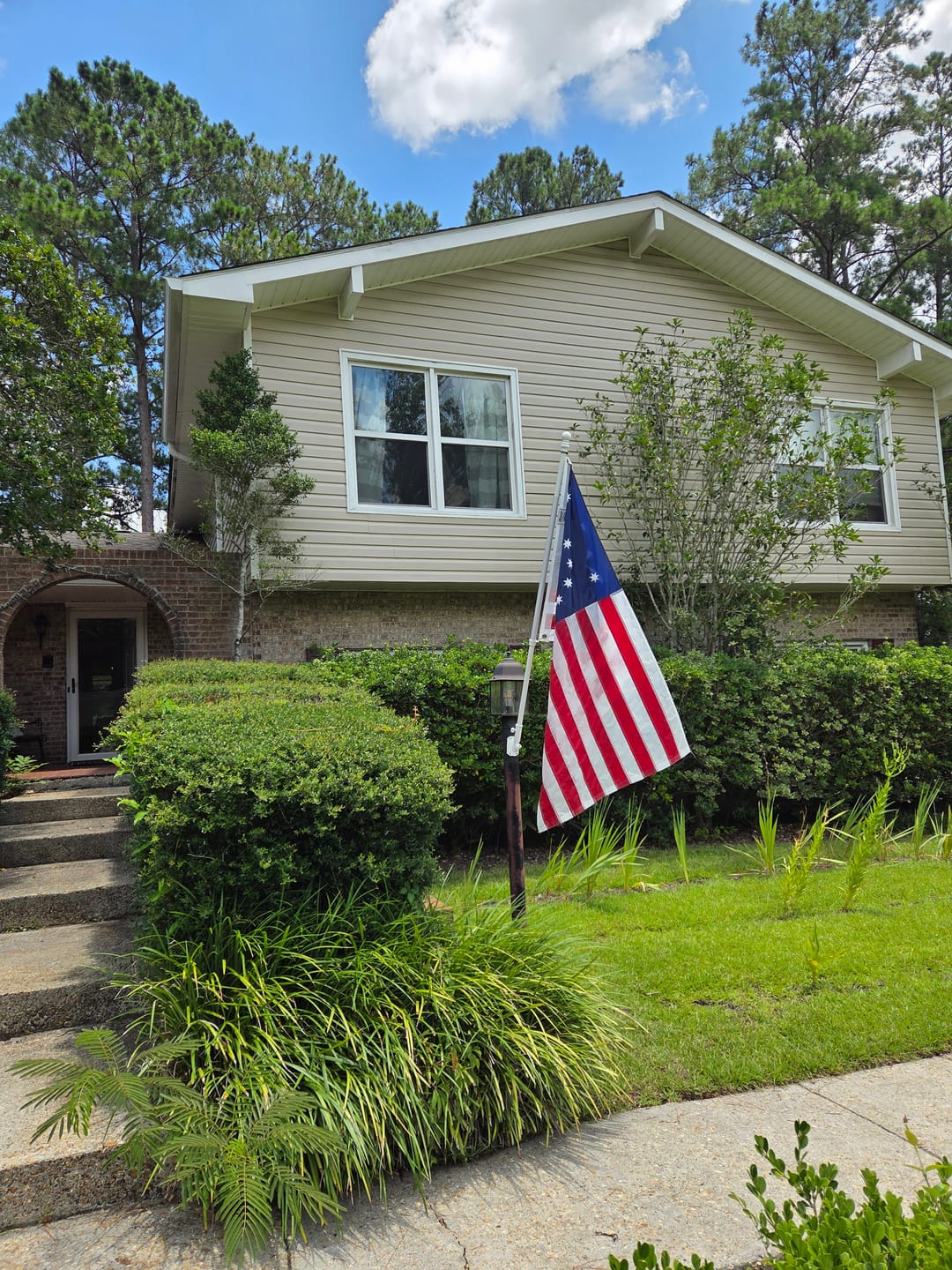 Customer photo review of 3' x 5' Bennington Flag