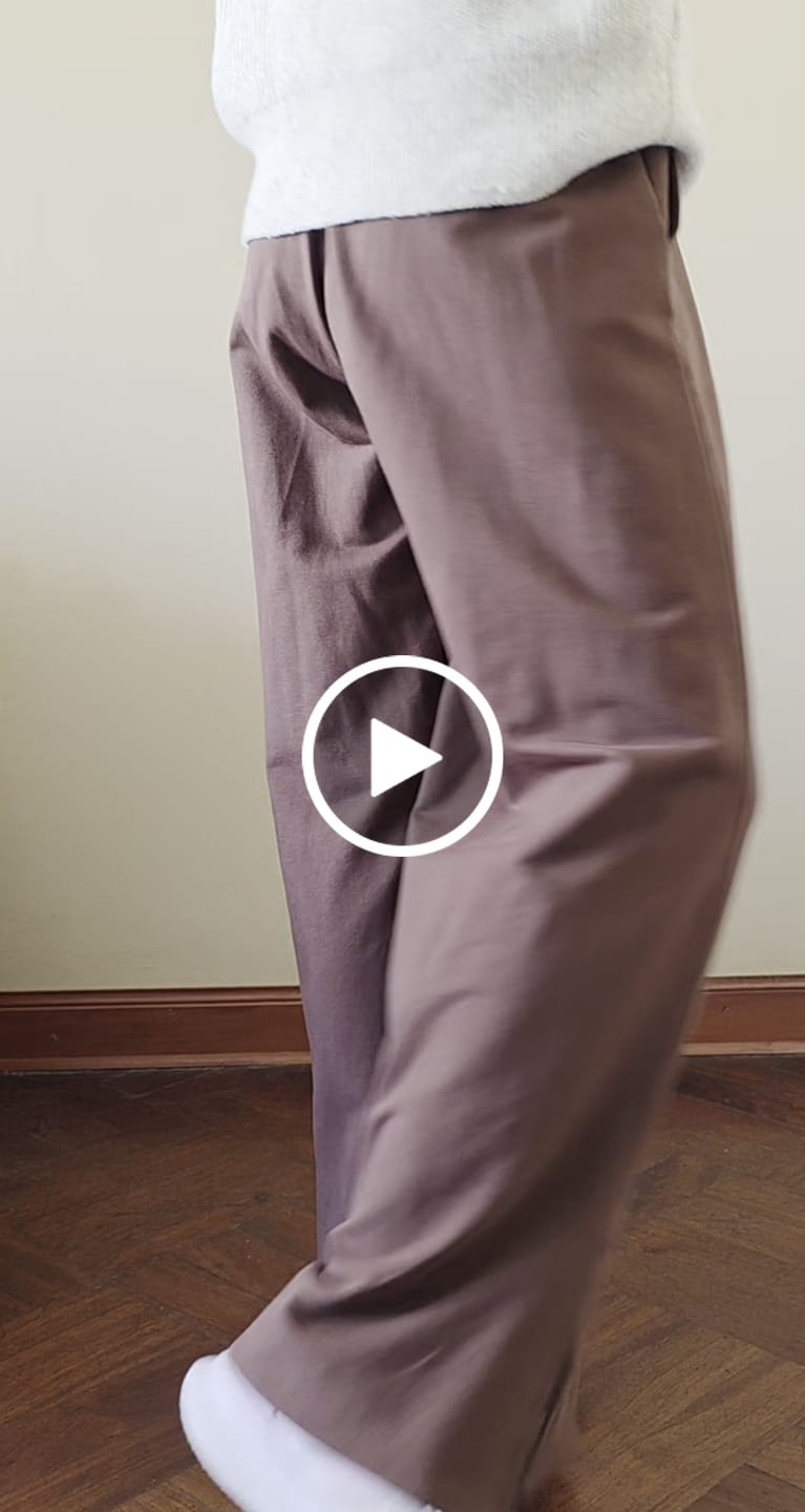 Customer video review of Lofty Winter Palazzo - Tiramisu