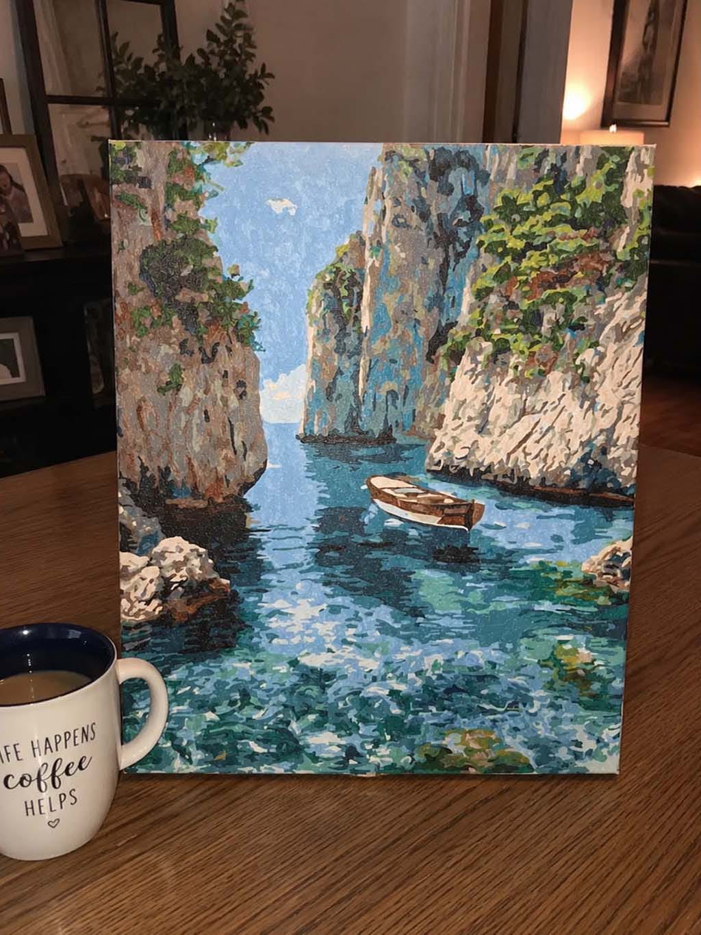Customer photo review of Crique Bleue Paisible