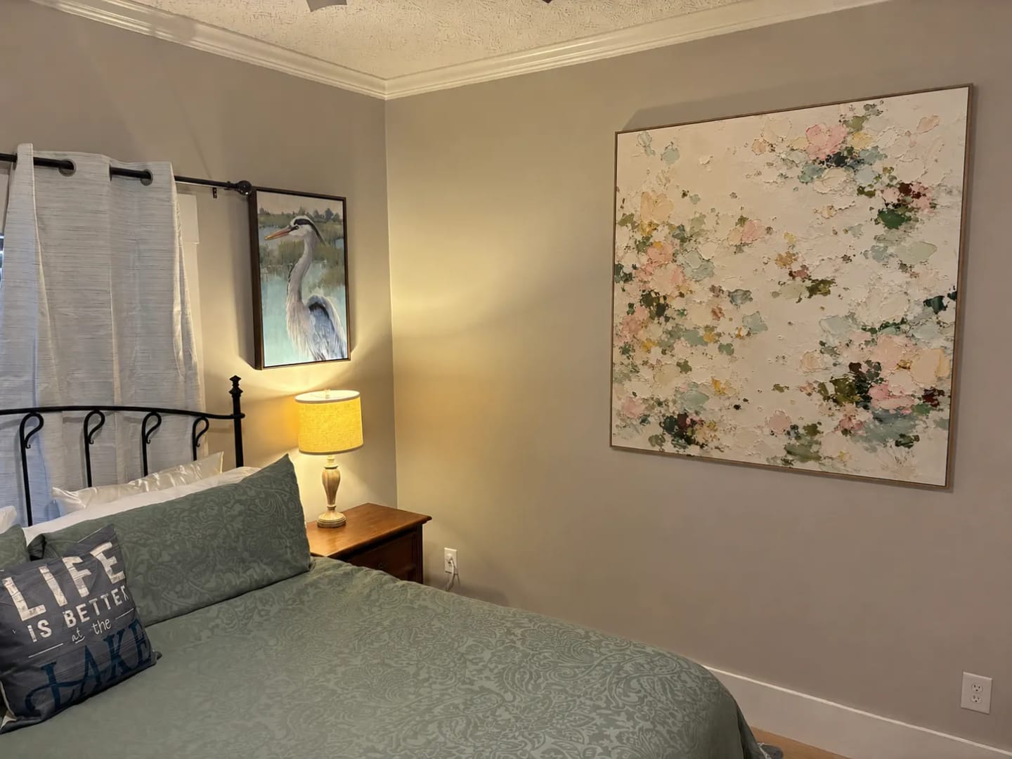 Customer photo review of Soft Blossom Floral Wall Art