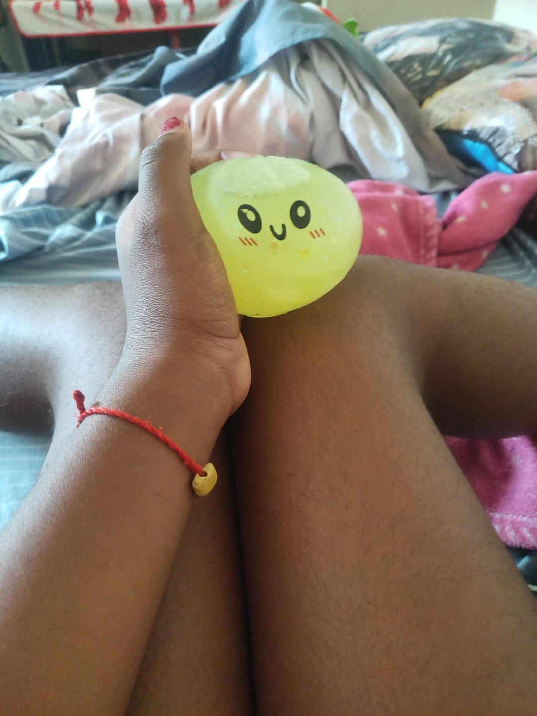 Customer photo review of Squishy Dumpling - Ravioli squishy mystère - Squishy à paillettes - Squishy anti stress
