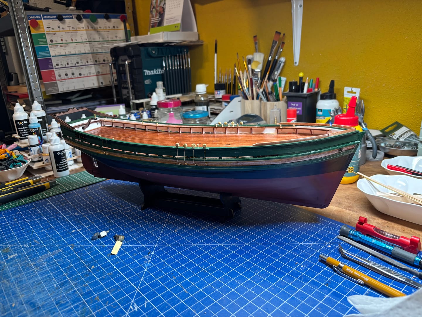 Customer photo review of Maqueta del Gjøa: barco de Amundsen a escala 1:45