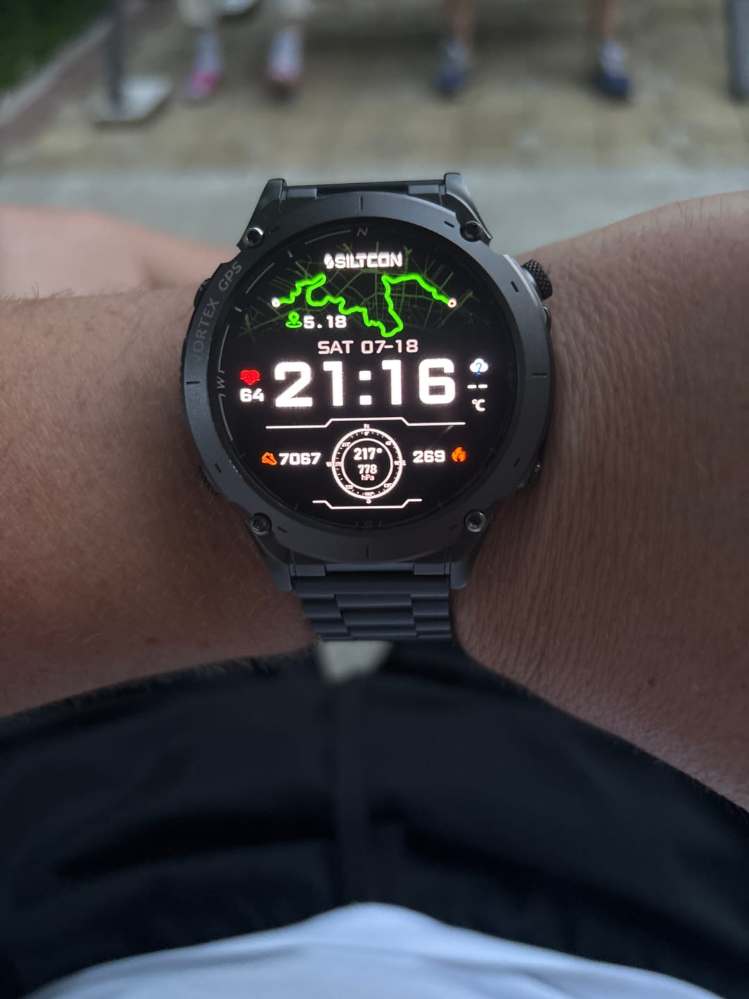 Customer photo review of Siltcon® Vortex GPS Smartwatch