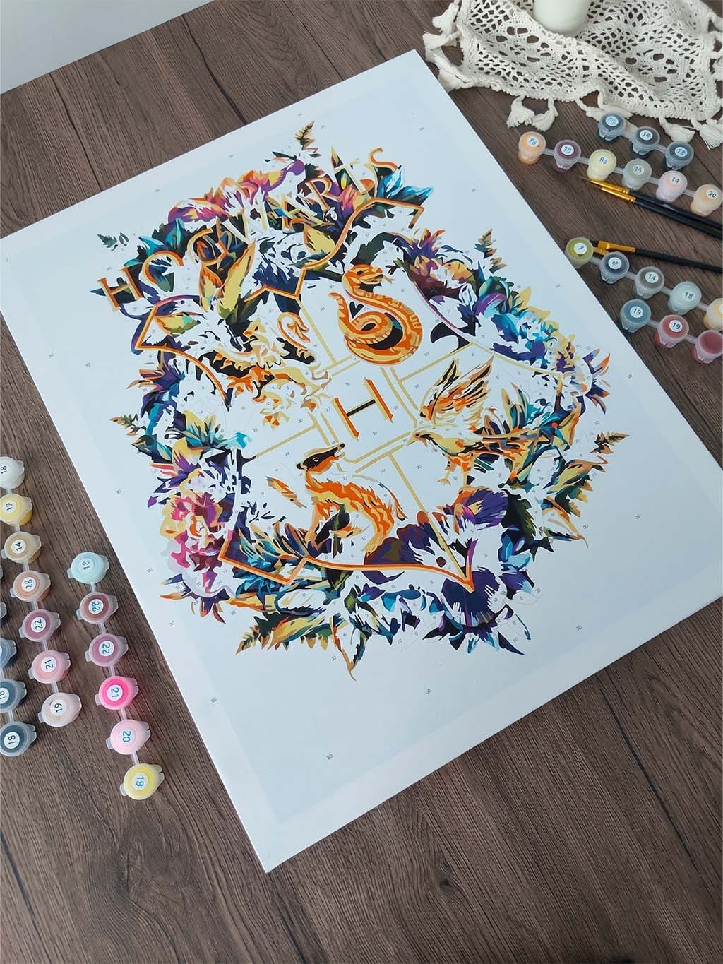 Customer photo review of Harry Potter - Blason Floral de Poudlard
