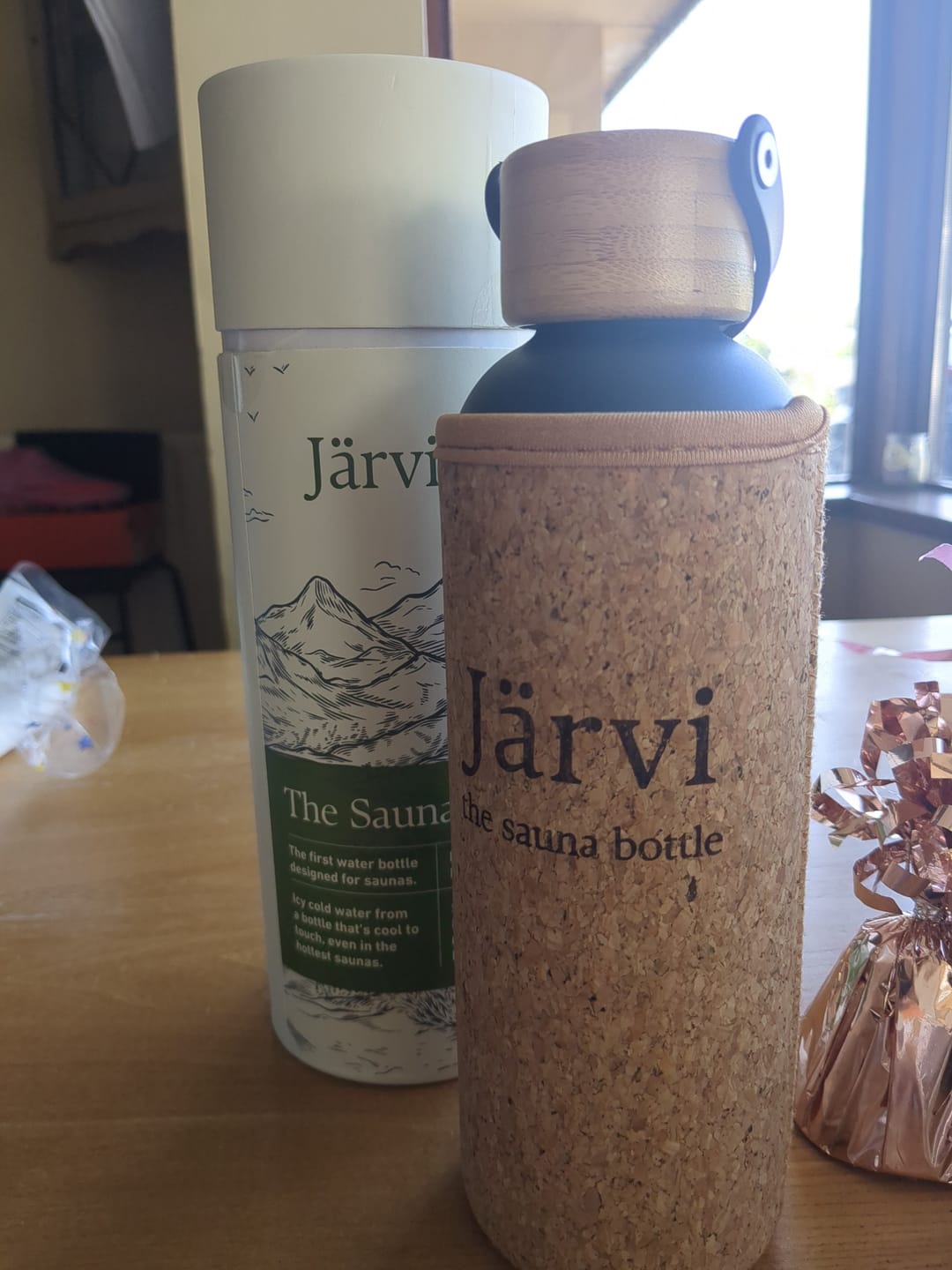 Customer photo review of The Sauna Bottle by Jarvi