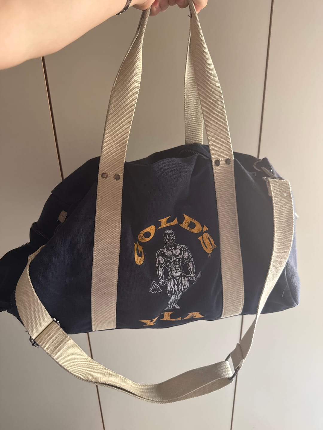 Customer photo review of 9045 - Gold's Iron Legacy Canvas Bags