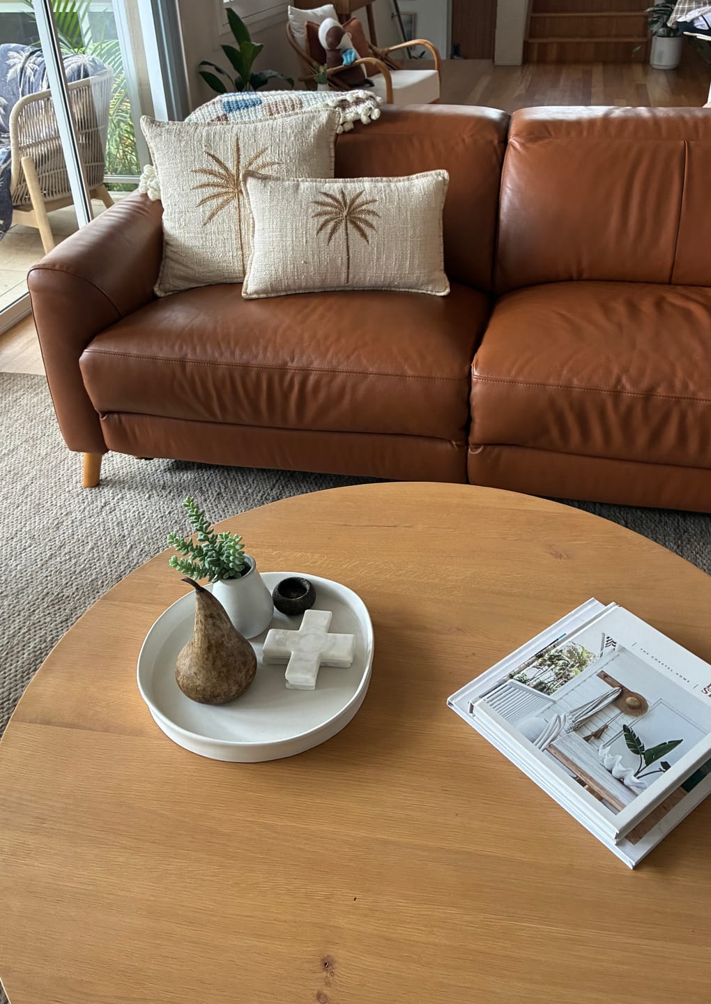 Customer photo review of Coastal Husk Cushion Cover | Natural | 30x50cm