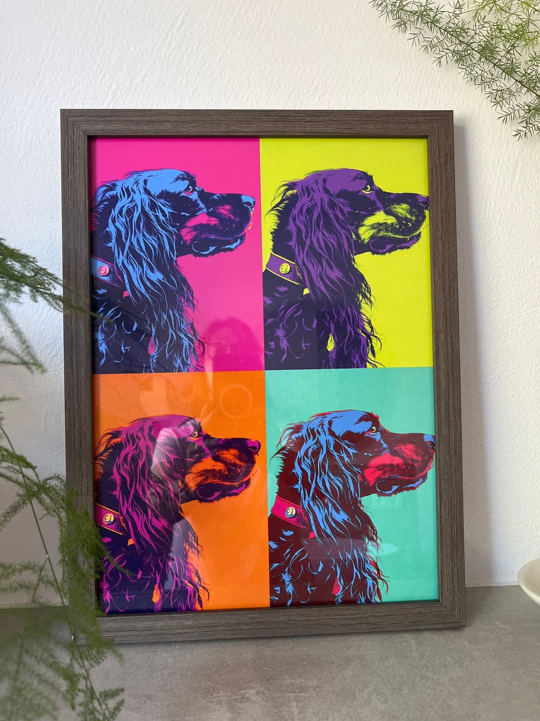 Customer photo review of Personalisiertes Poster - Farbquadrate