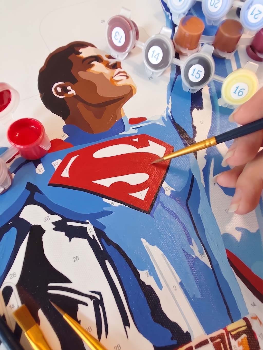 Customer photo review of Superman Regarde vers le Haut Affiche