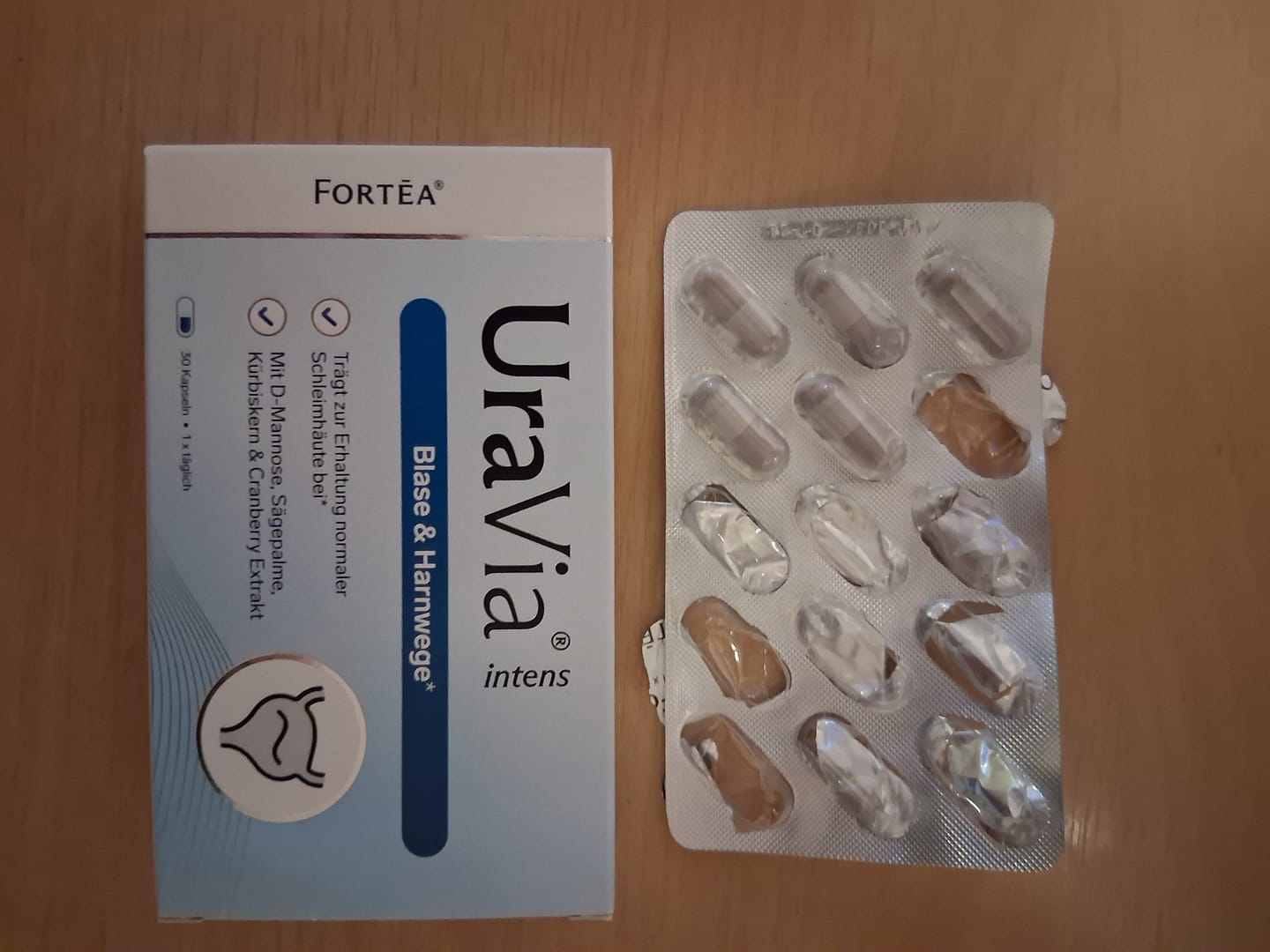 Customer photo review of UraVia® intens – Blase & Harnwege