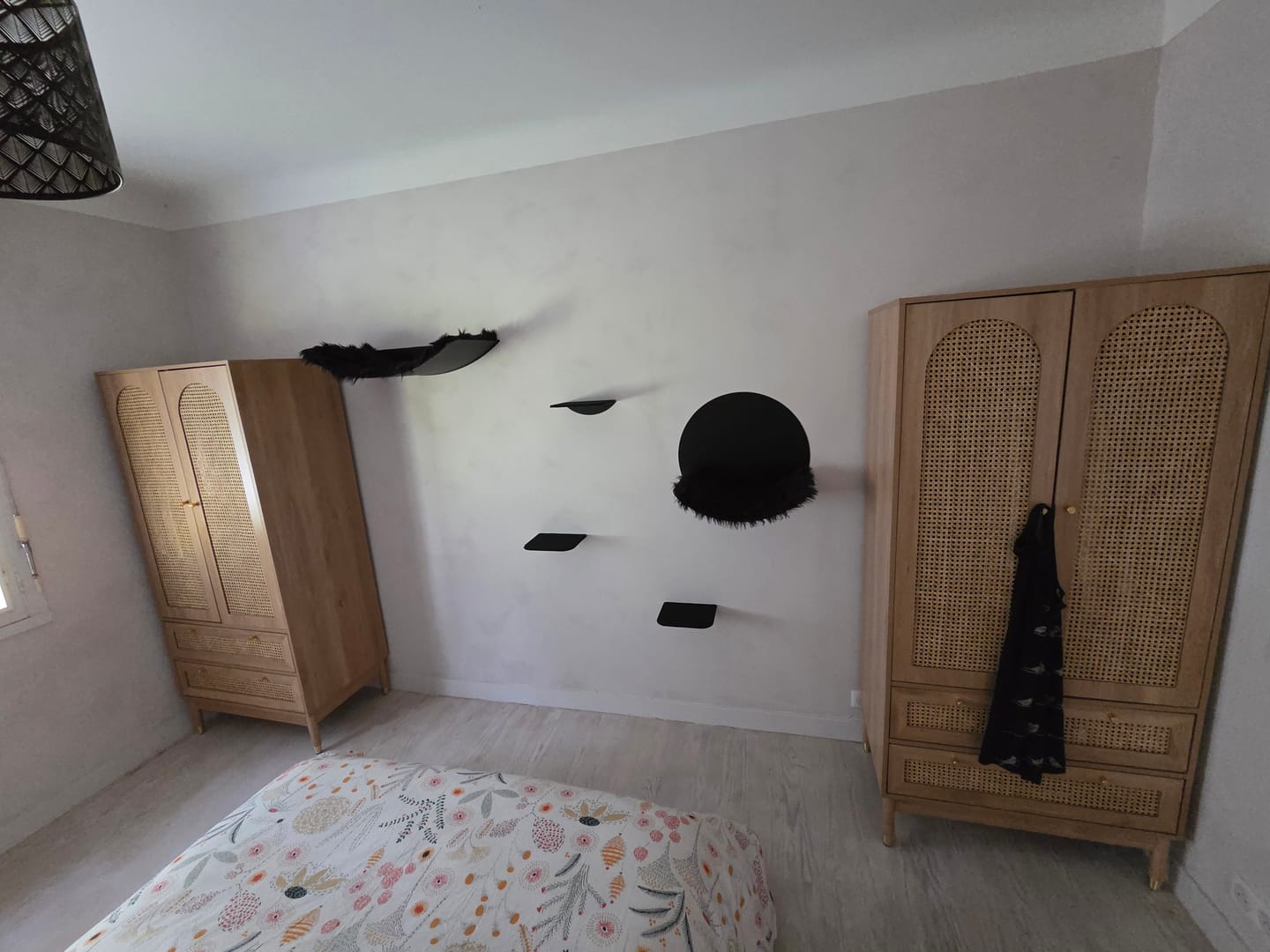 Customer photo review of STYA Katzen Kletterwand | Set Minimalist Hängematte XXL | Linie WL100