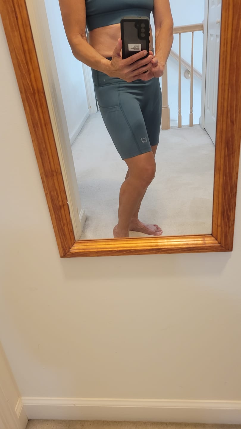 Customer photo review of Vivid 7" Biker Pocket Short