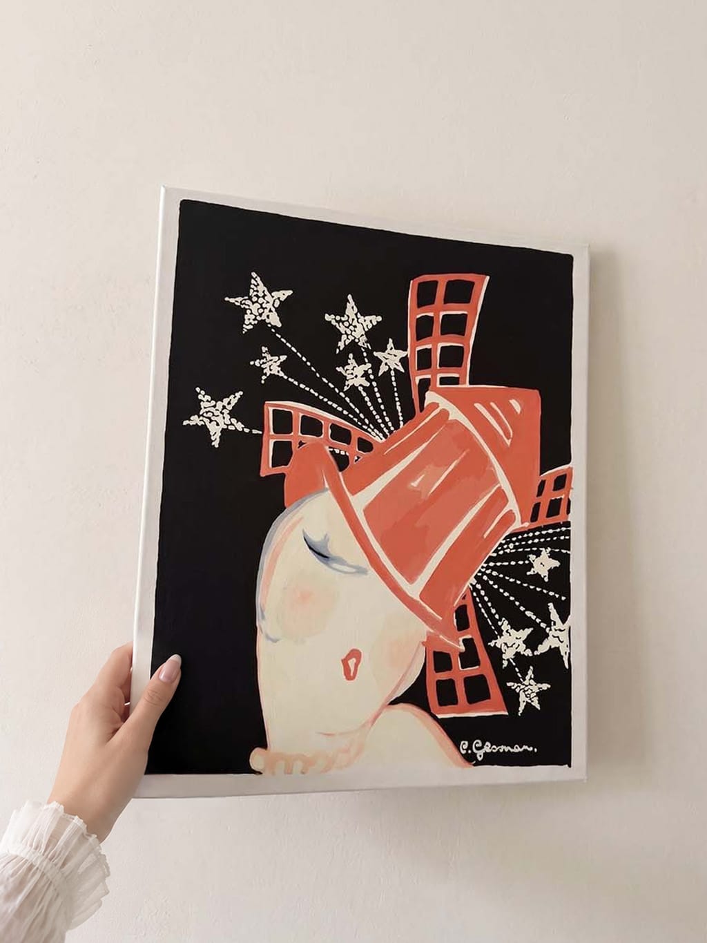 Customer photo review of Affiche Moulin Rouge - Paris aux Etoiles