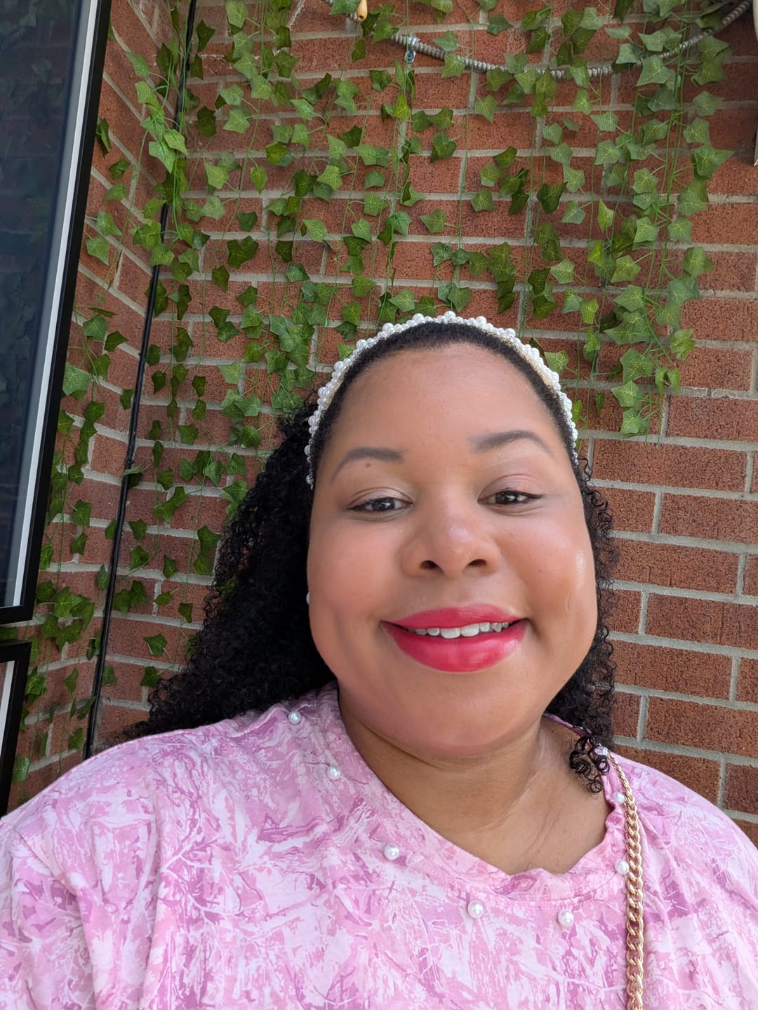 Customer photo review of Multi-Textured KinKy Curly Micro Loop Hair Extension