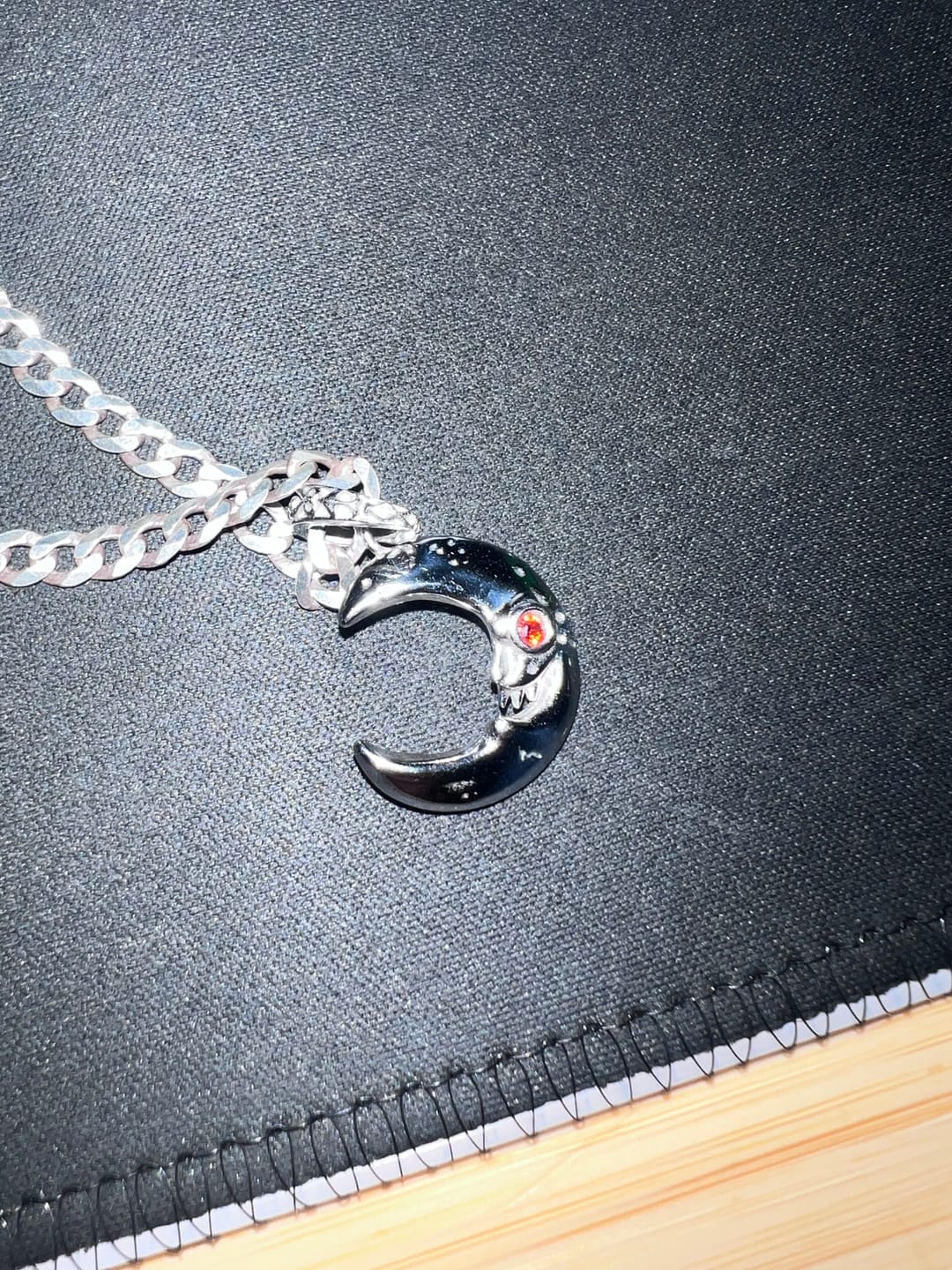 Customer photo review of LUNA THE LUNATIC LUNAR PENDANT