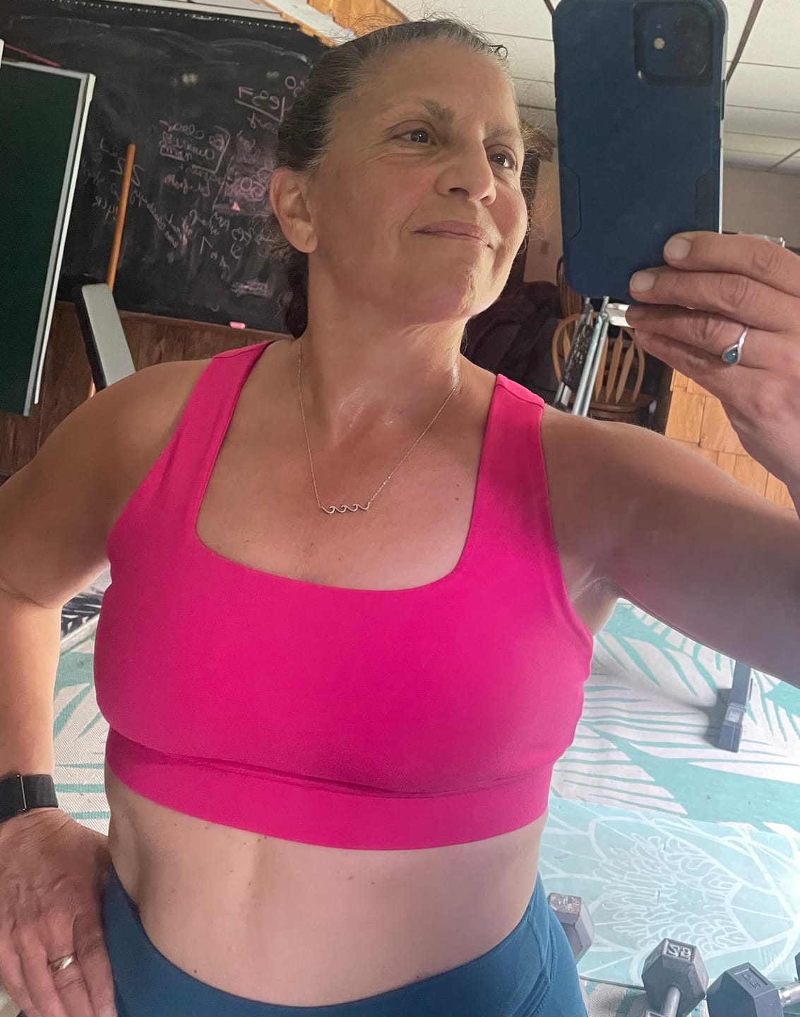 Customer photo review of DAYDREAM Square Neck Sports Bra