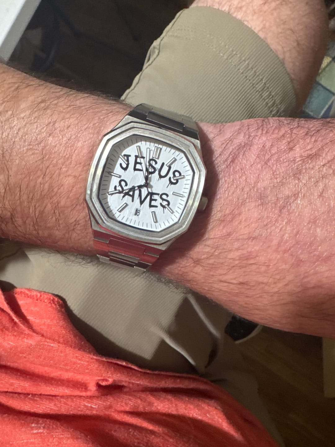 Customer photo review of Jesus Saves