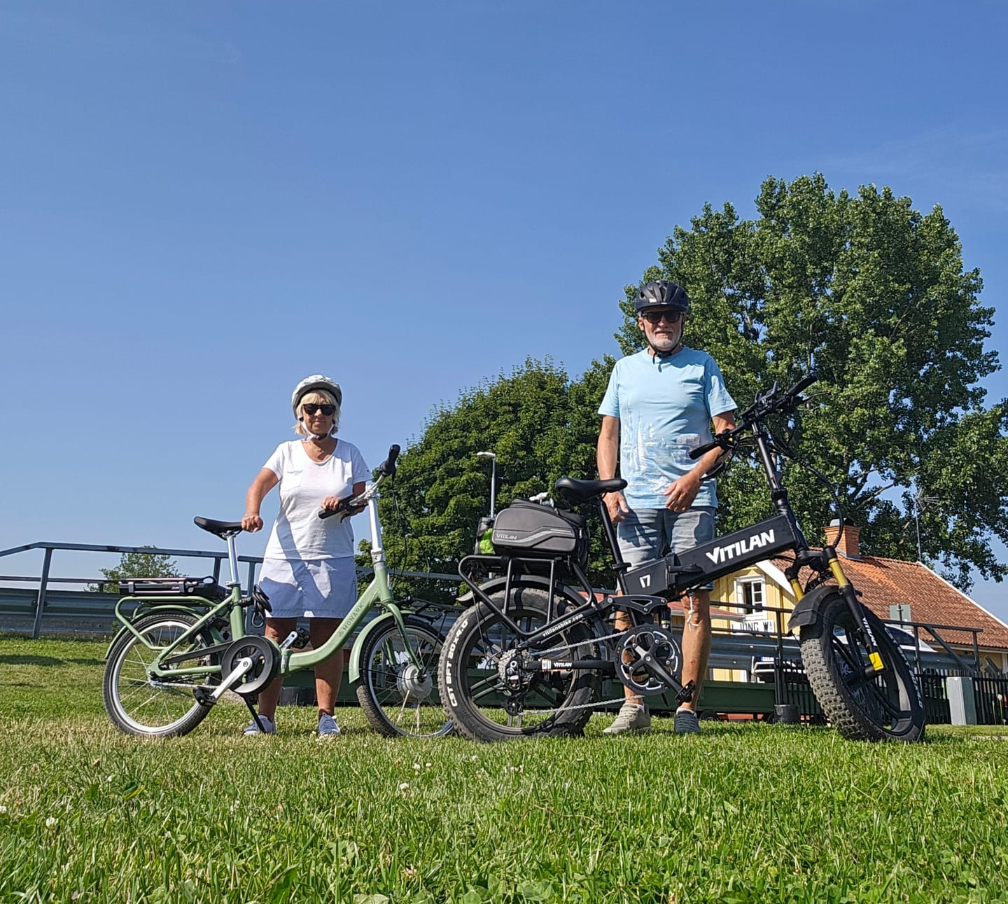 Customer photo review of I7 Pro 3.0 Folding Full Suspension Electric Bike