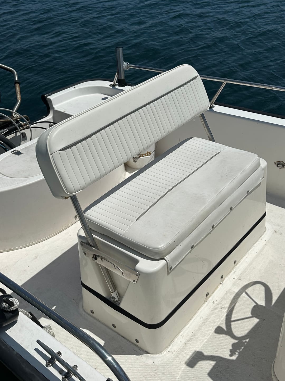 Customer photo review of Boston Whaler Dauntless 14 - 22 ('98-'06), Montauk 170 ('00-'06), 17' Outrage ('96-'99) RPS Backrest Cushion
