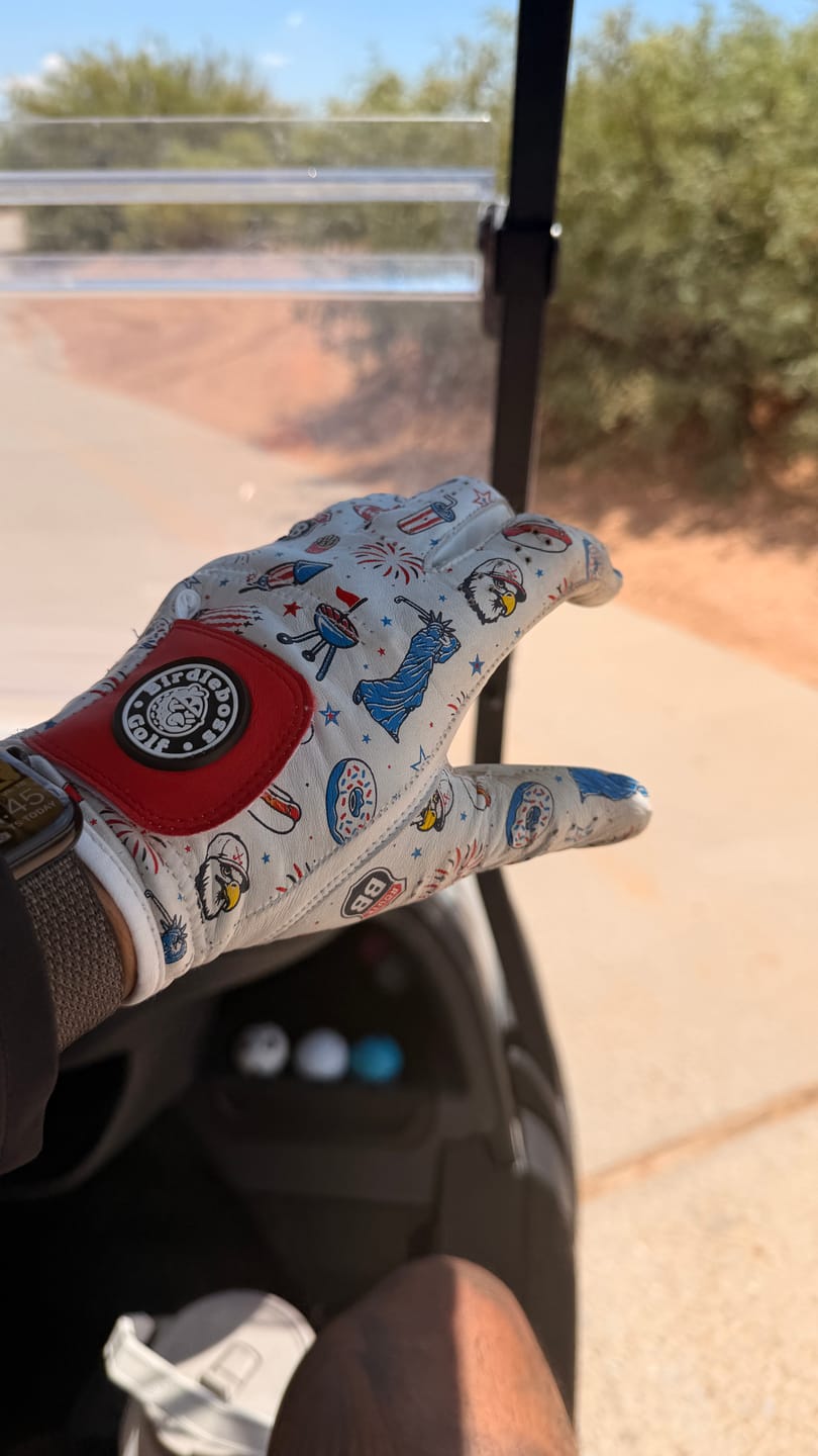 Customer photo review of USA Glove White