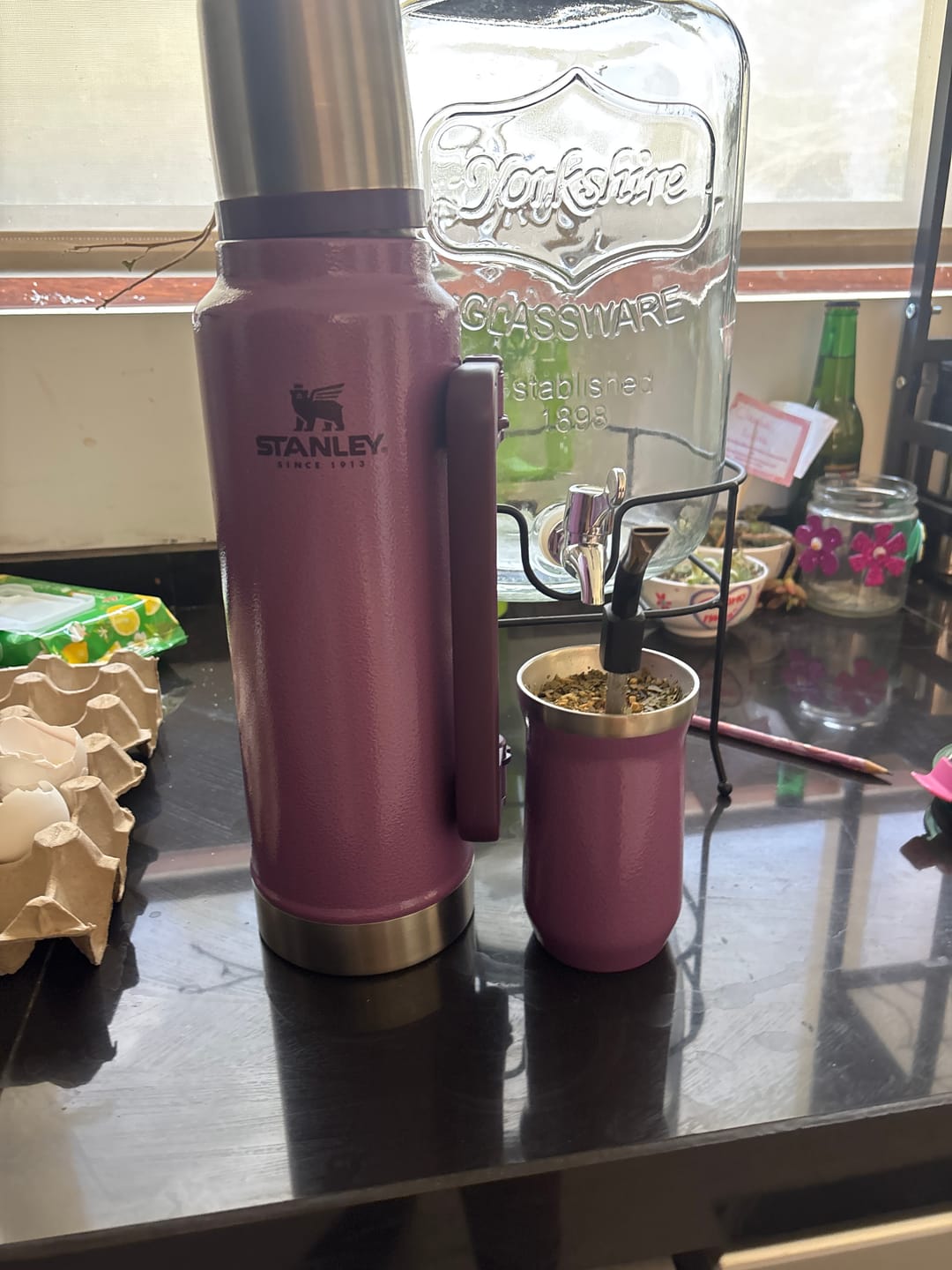Customer photo review of Mate Slim Stanley Tigerlily Lilac | 200 ml
